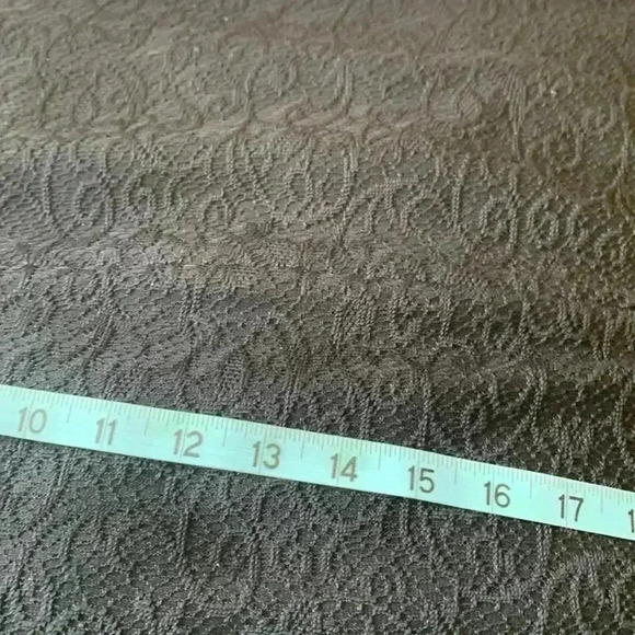 Wilfred black, jacquard, fitted short sleeve dress  with a back zipper - Picture 4 of 4